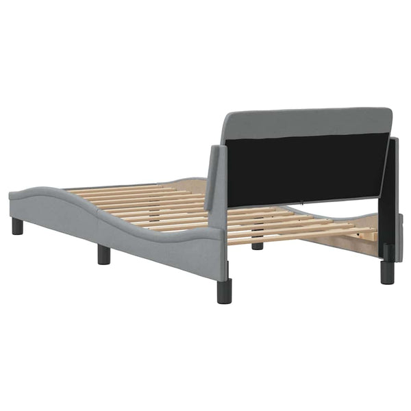 Bettgestell Dover Hellgrau 90x200 cm