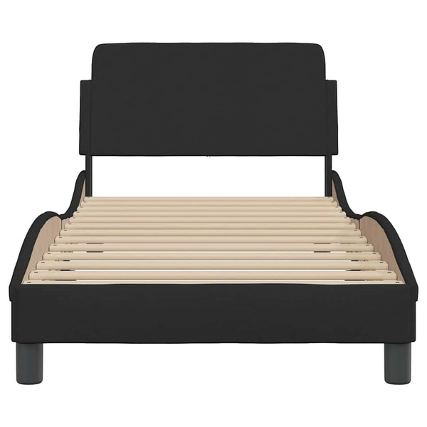 Bettgestell Dover Schwarz 90x200 cm