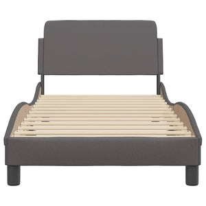 Bettgestell Dover Grau 90x200 cm