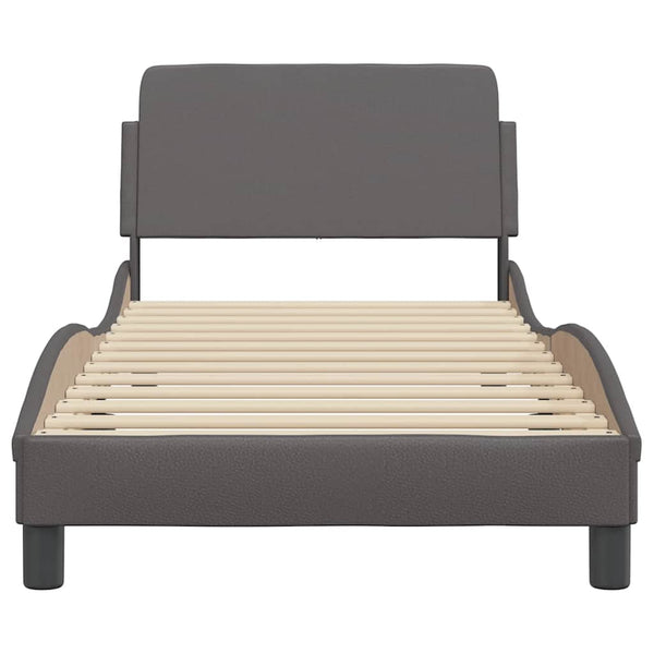 Bettgestell Dover Grau 90x200 cm
