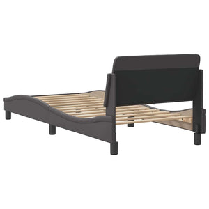 Bettgestell Dover Grau 90x200 cm