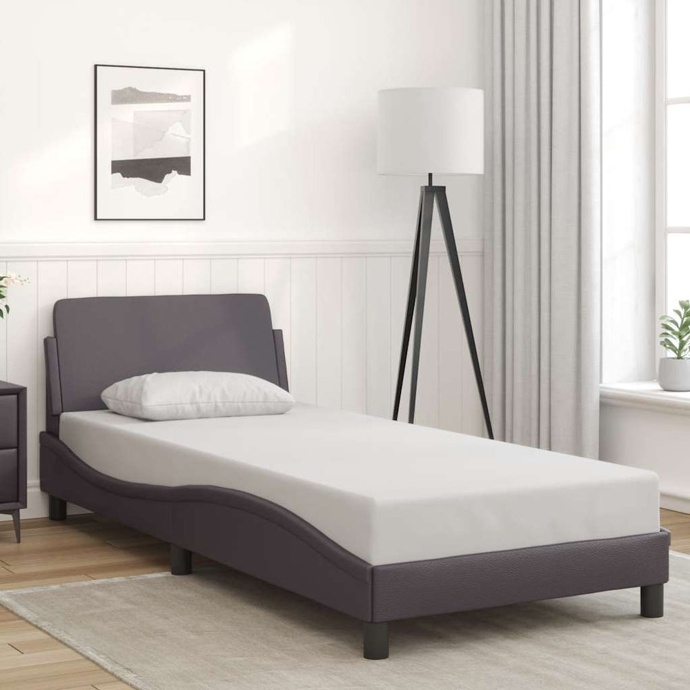 Bettgestell Dover Grau 90x200 cm