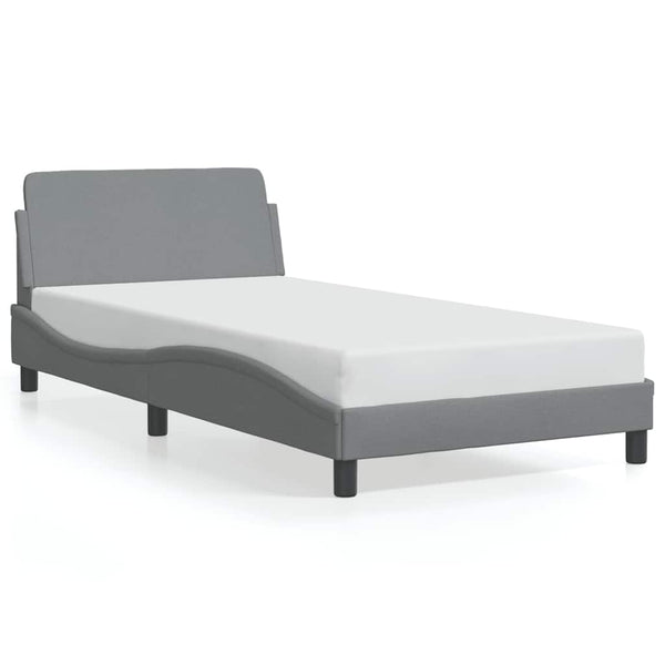 Bettgestell Dover Hellgrau 100x200 cm