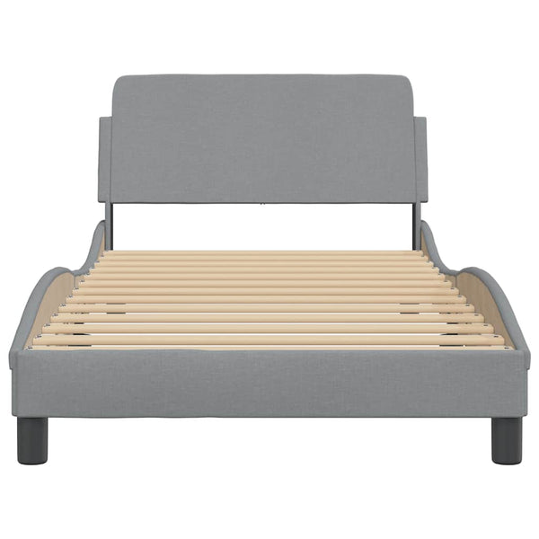 Bettgestell Dover Hellgrau 100x200 cm
