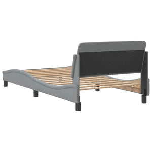 Bettgestell Dover Hellgrau 100x200 cm