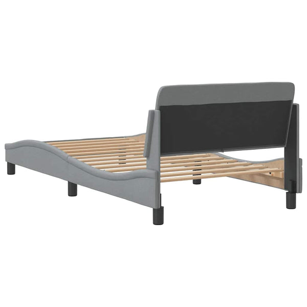 Bettgestell Dover Hellgrau 100x200 cm