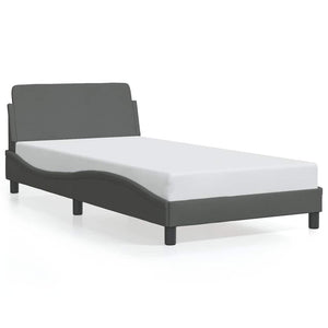 Bettgestell Dover Dunkelgrau 100x200 cm
