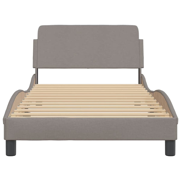Bettgestell Dover Taupe 100x200 cm