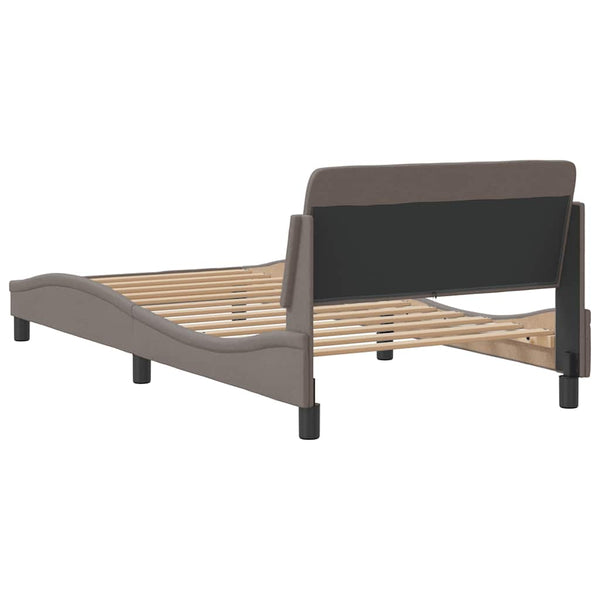 Bettgestell Dover Taupe 100x200 cm