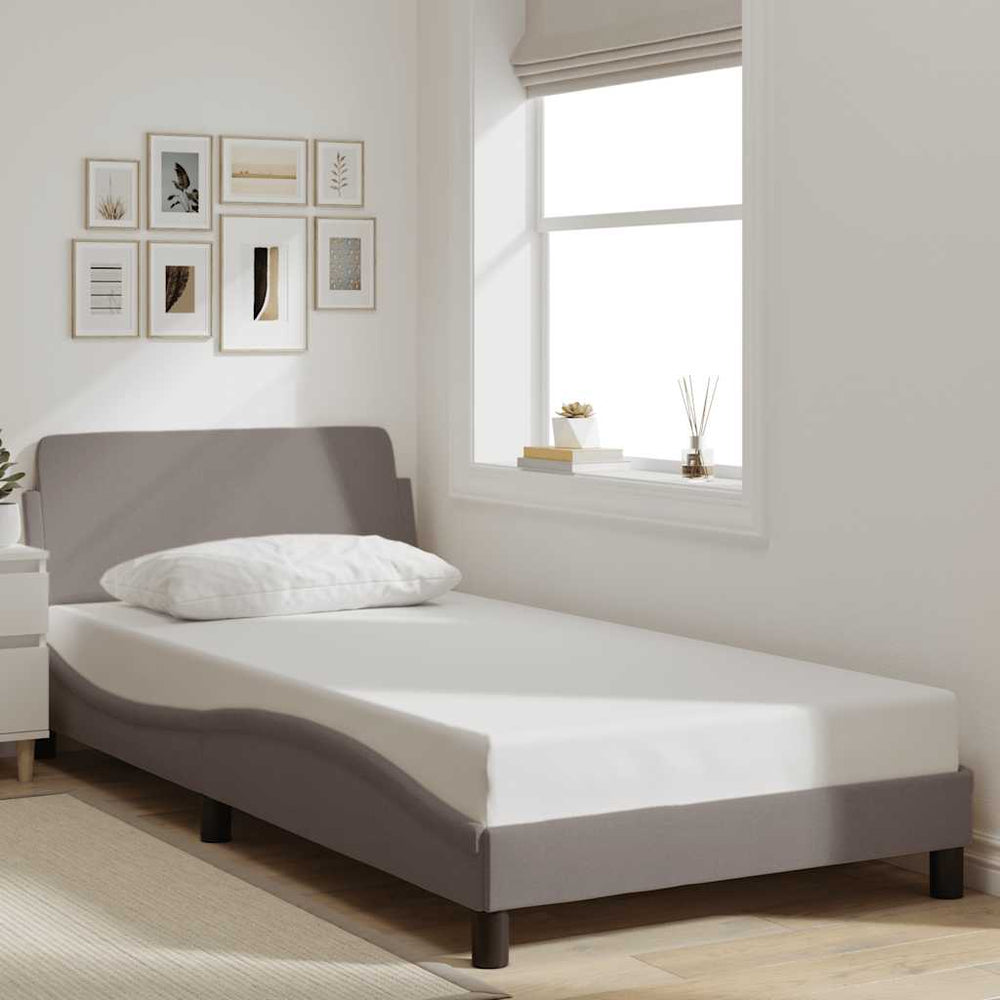 Bettgestell Dover Taupe 100x200 cm