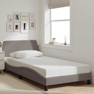 Bettgestell Dover Taupe 100x200 cm