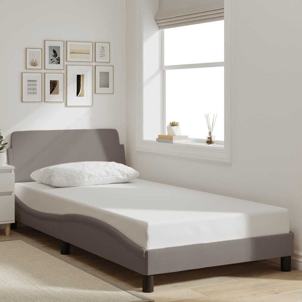 Bettgestell Dover Taupe 100x200 cm