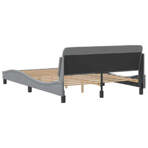 Bettgestell Dover Hellgrau 120x200 cm