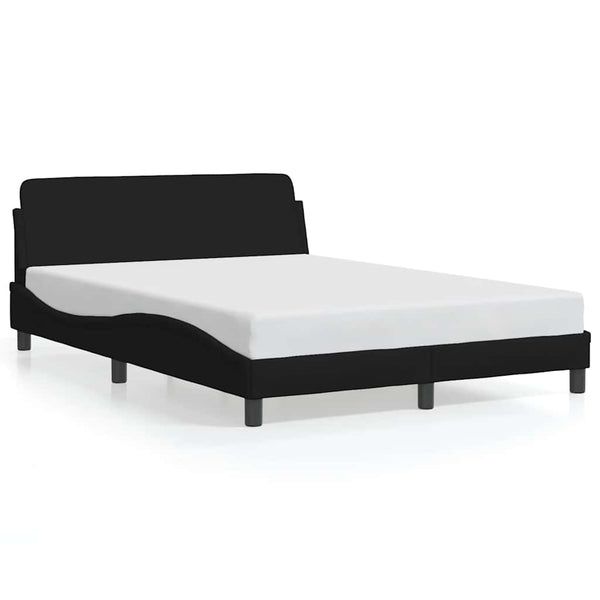 Bettgestell Dover Schwarz 120x200 cm