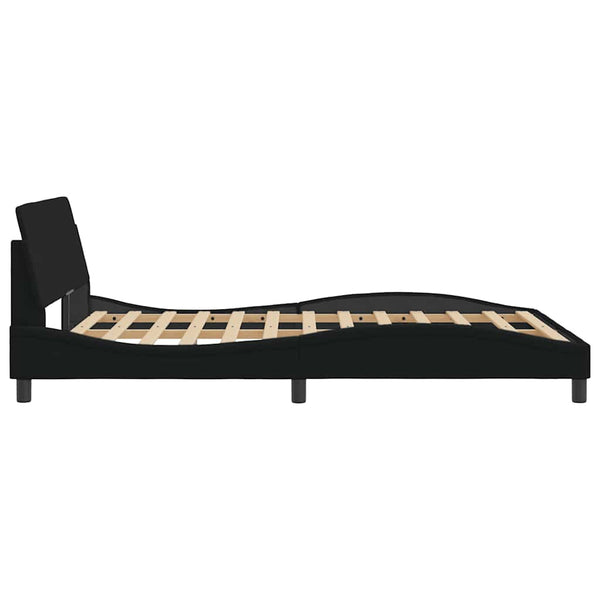 Bettgestell Dover Schwarz 120x200 cm