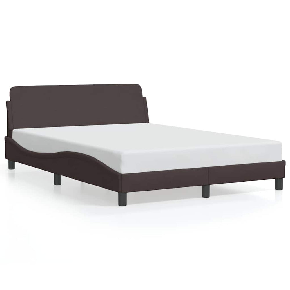 Bettgestell Dover Dunkelbraun 120x200 cm
