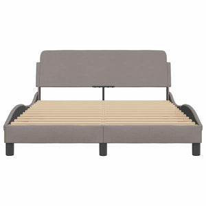 Bettgestell Dover Taupe 120x200 cm