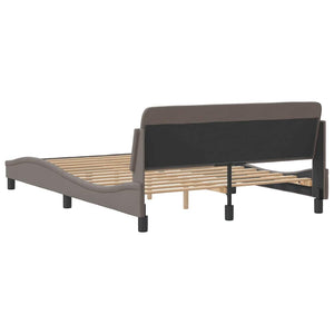 Bettgestell Dover Taupe 120x200 cm