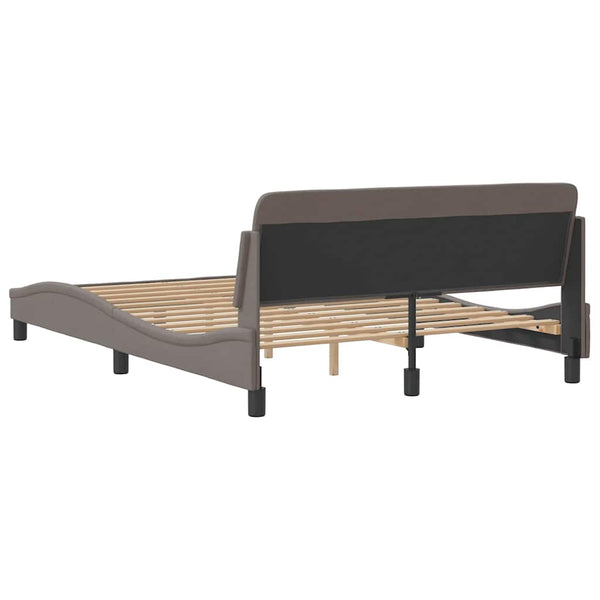 Bettgestell Dover Taupe 120x200 cm