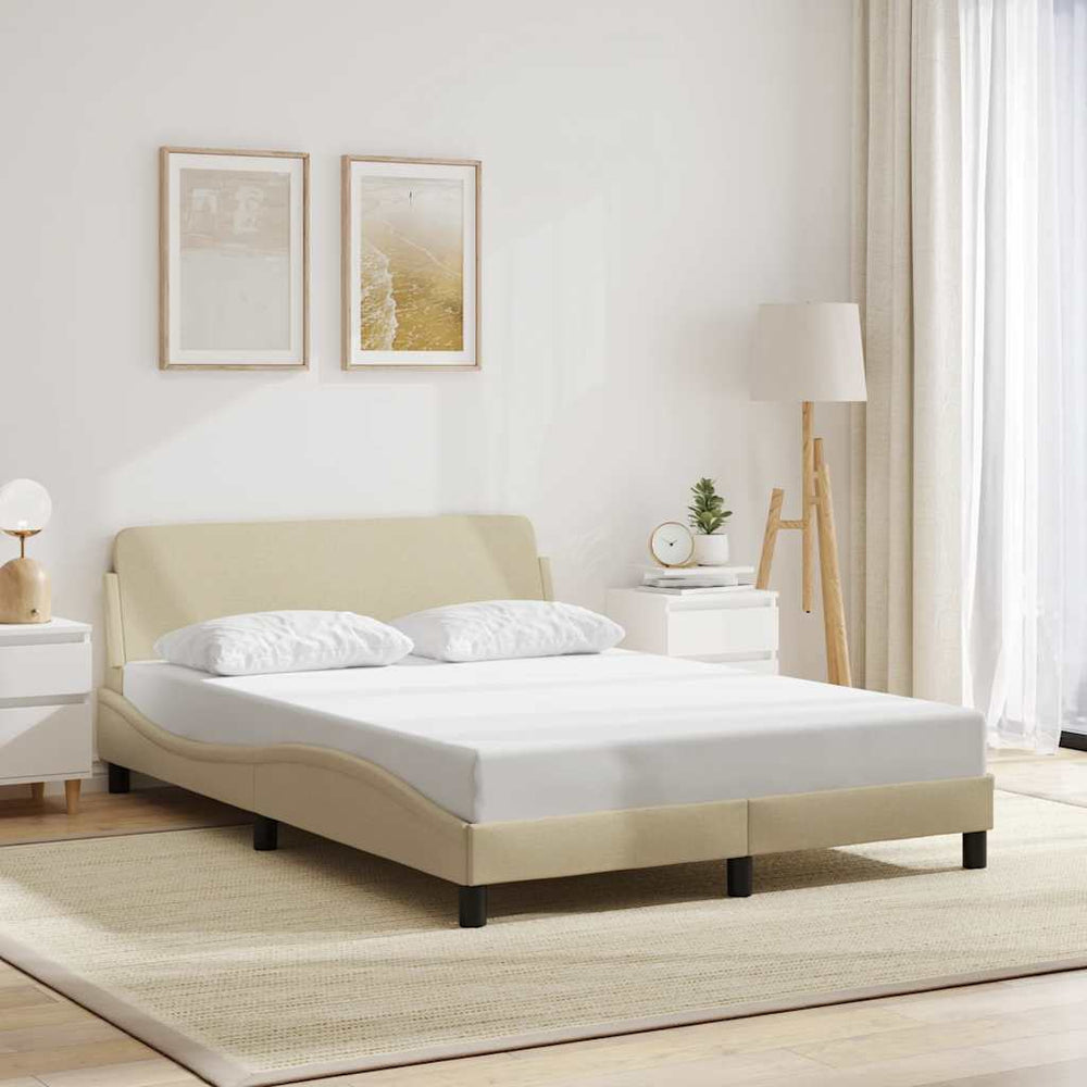 Bettgestell Dover Creme 120x200 cm