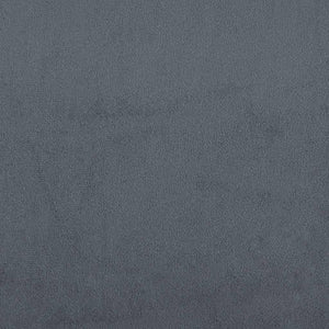 Bettgestell Dover Dunkelgrau 120x200 cm Samt