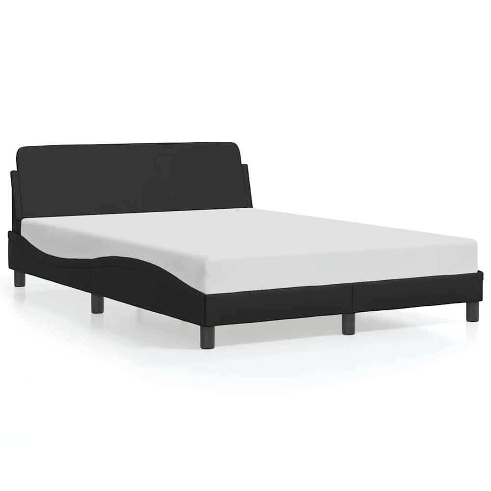 Bettgestell Dover Schwarz 120x200 cm