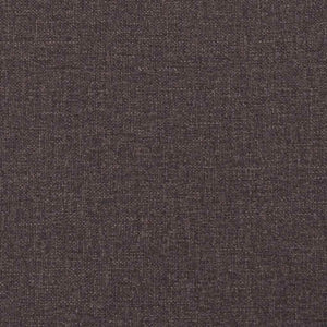 Bettgestell Stoff Dunkelbraun 140x190 cm