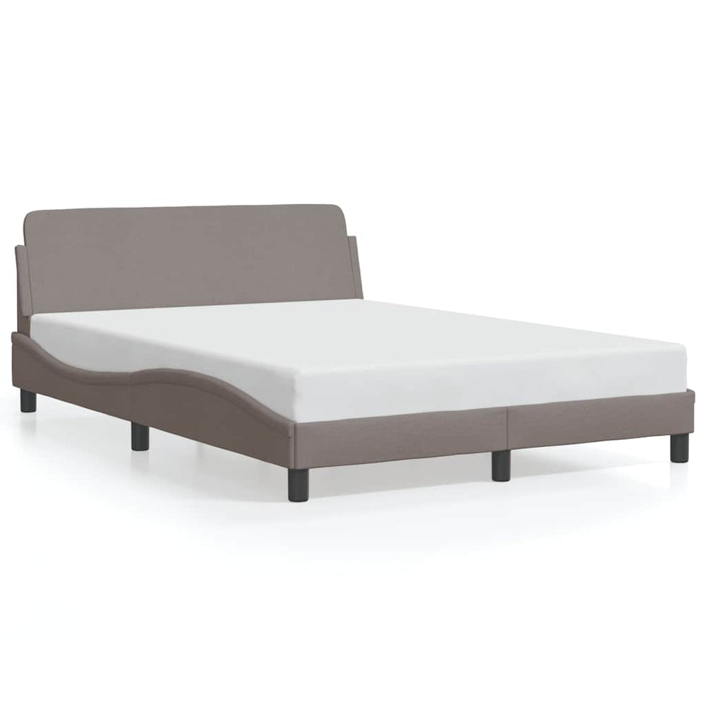 Bettgestell Dover Taupe 140x190 cm
