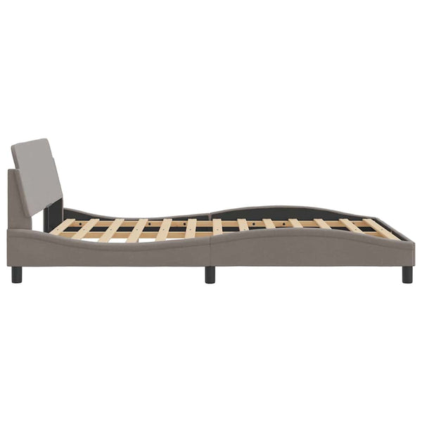 Bettgestell Dover Taupe 140x190 cm