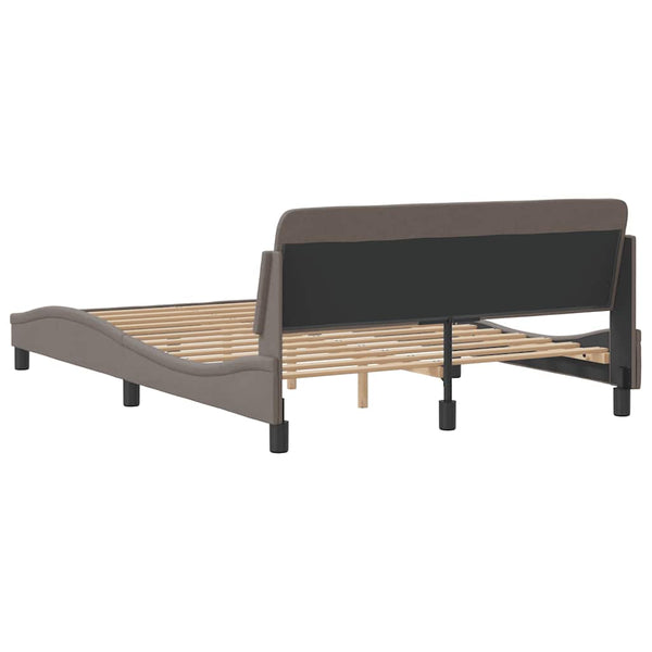 Bettgestell Dover Taupe 140x190 cm