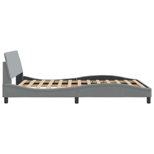 Bettgestell Dover Hellgrau 140x200 cm