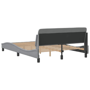 Bettgestell Dover Hellgrau 140x200 cm