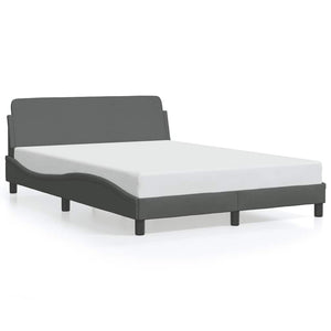 Bettgestell Dover Dunkelgrau 140x200 cm