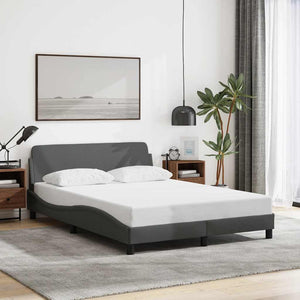 Bettgestell Dover Dunkelgrau 140x200 cm