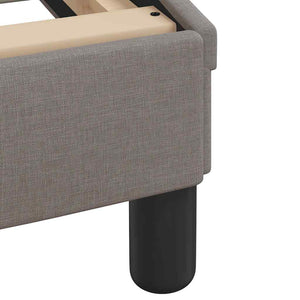 Bettgestell Dover Taupe 140x200 cm