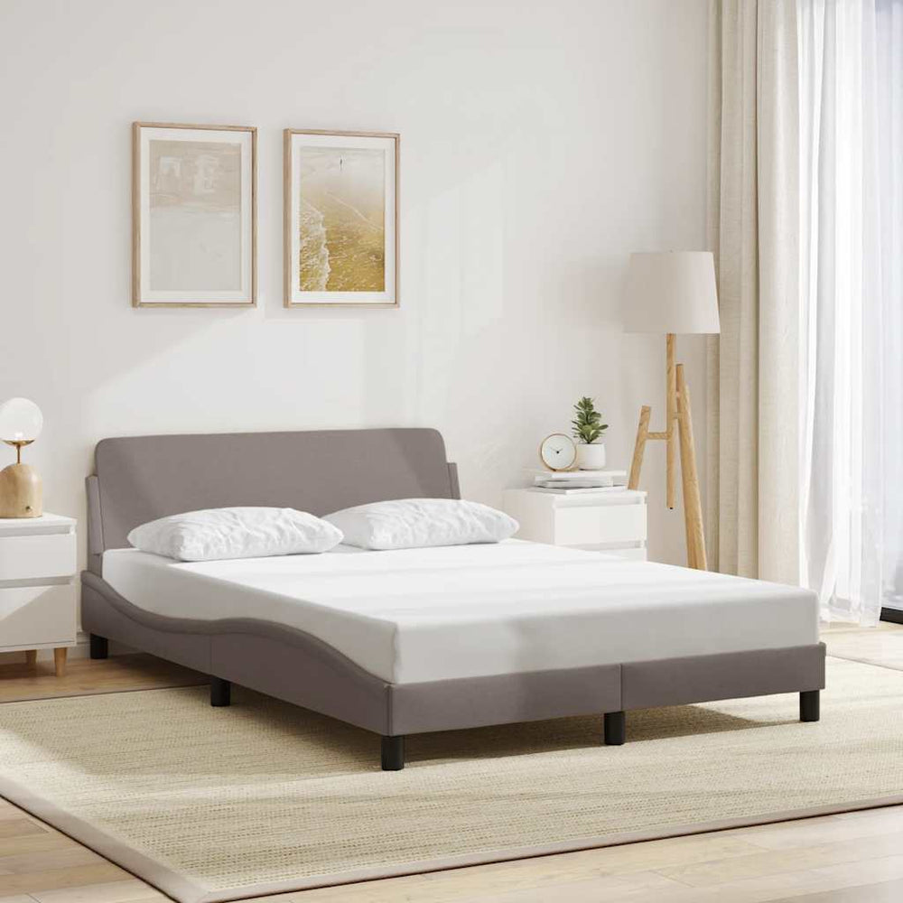 Bettgestell Dover Taupe 140x200 cm