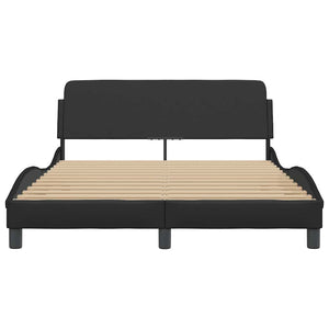 Bettgestell Dover Schwarz 140x200 cm