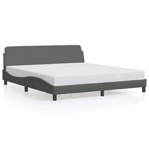 Bettgestell Dover Dunkelgrau 160x200 cm