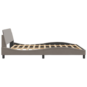 Bettgestell Dover Taupe 160x200 cm