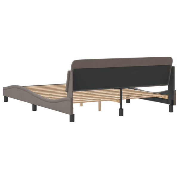 Bettgestell Dover Taupe 160x200 cm