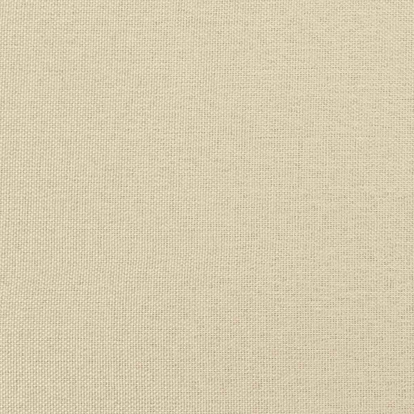 Bettgestell Creme Stoff 160x200 cm