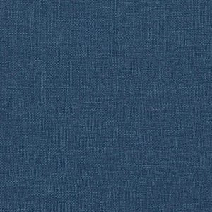 Bettgestell Blau 160x200 cm mit Kopfteil