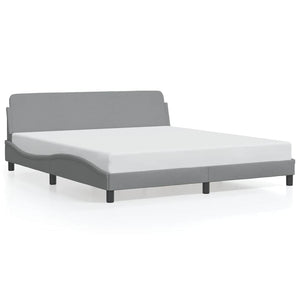 Bettgestell Dover Hellgrau 180x200 cm