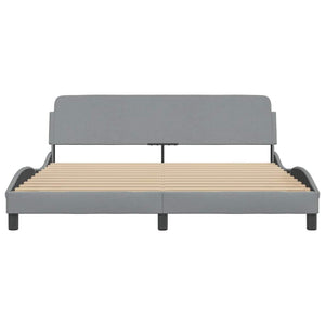 Bettgestell Dover Hellgrau 180x200 cm