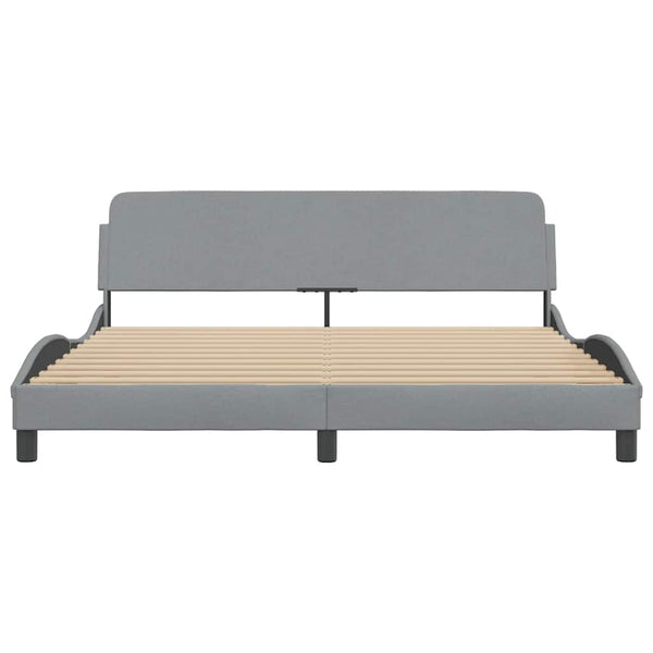 Bettgestell Dover Hellgrau 180x200 cm