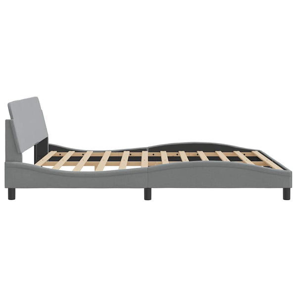 Bettgestell Dover Hellgrau 180x200 cm