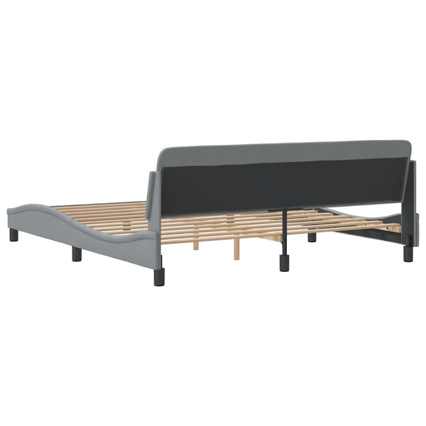 Bettgestell Dover Hellgrau 180x200 cm