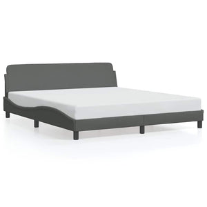 Bettgestell Dover Dunkelgrau 180x200 cm