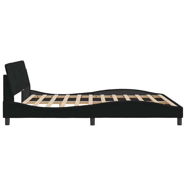 Bettgestell Dover Schwarz 180x200 cm
