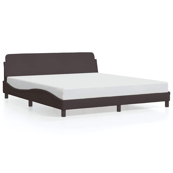 Bettgestell Dover Dunkelbraun 180x200 cm